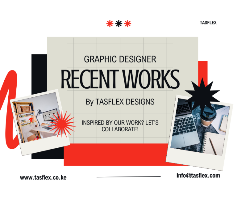 Professional portfolio website showcasing projects skills and client work for a Kenyan freelancer