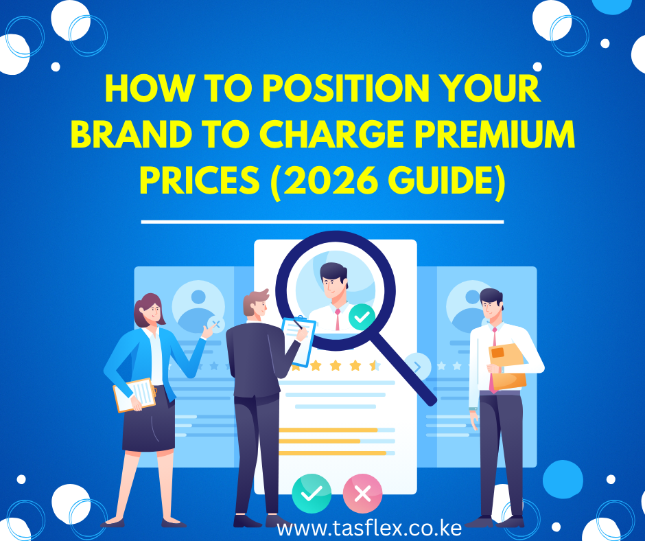 Premium brand positioning strategy showing high-value perception and pricing