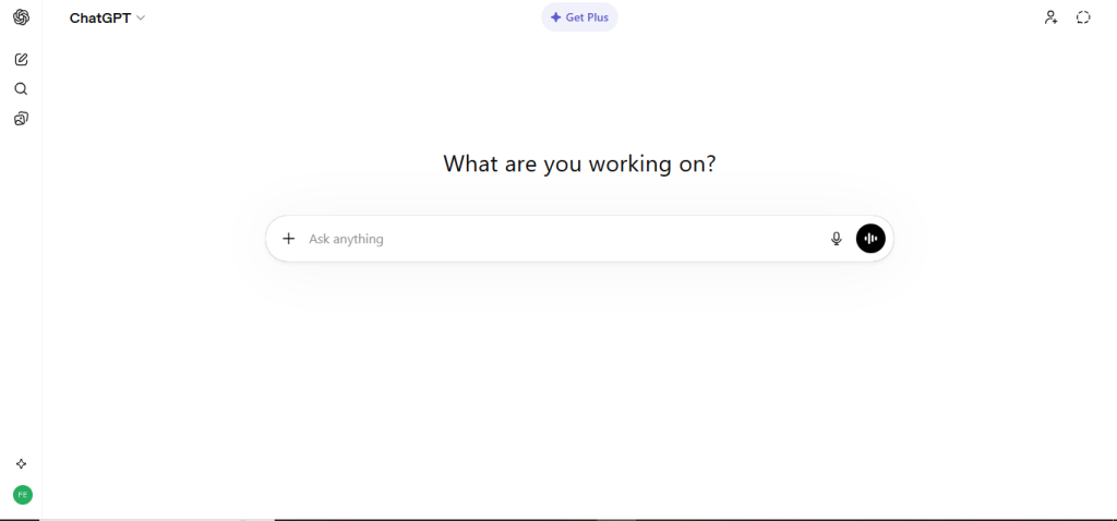 AI for creative inspiration, ChatGPT can help with book ideas, poems, or trip planning. Try it yourself. Ask ChatGPT anything.