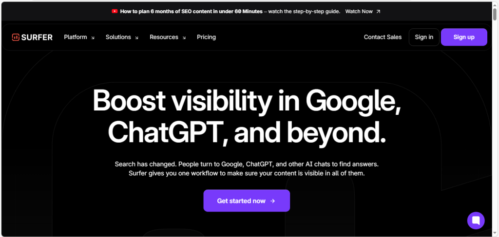 Surfer: SEO Content Optimization Platform