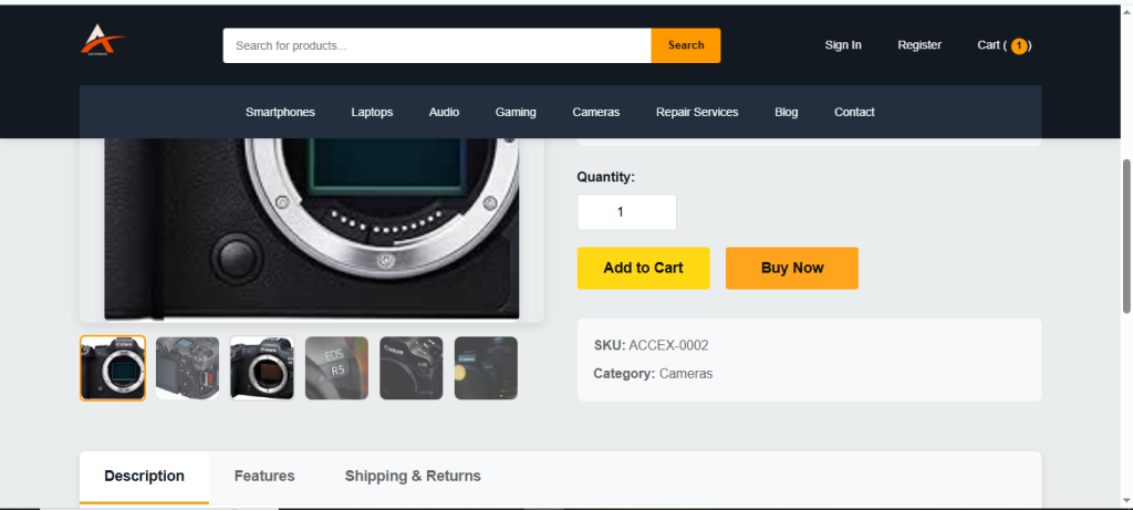 High Quality Images for Product Pages
