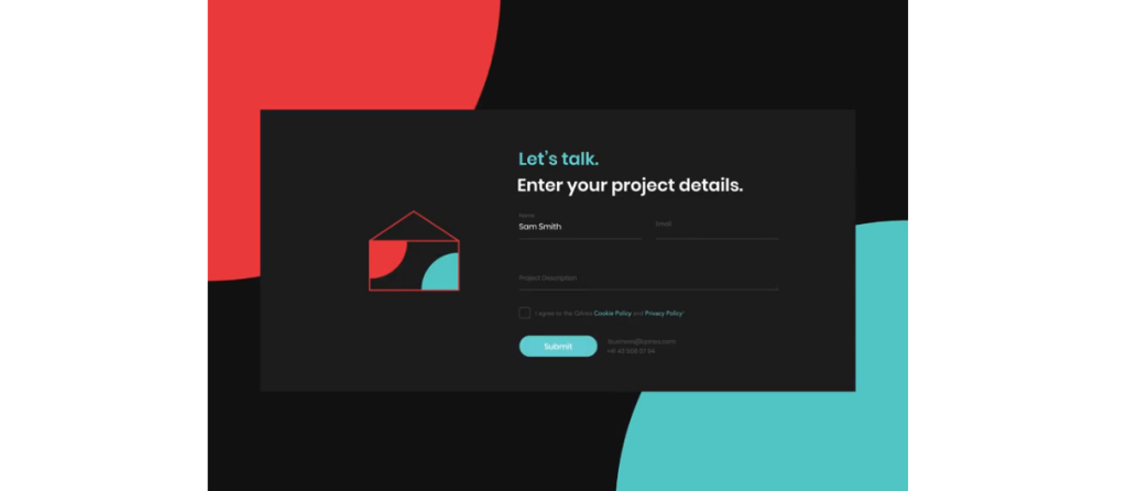 Website MicroInteractions - Animated Form