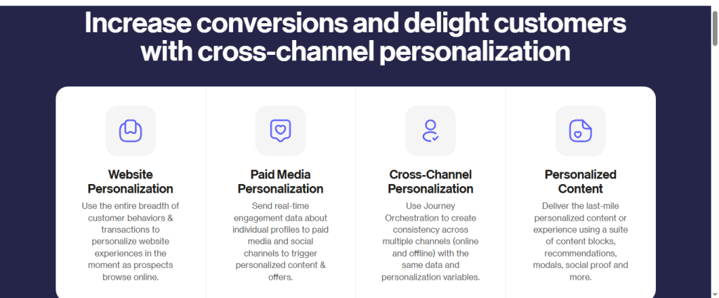 Website Personalization