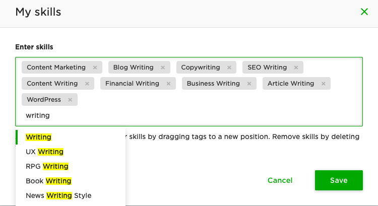upwork Customer Screening