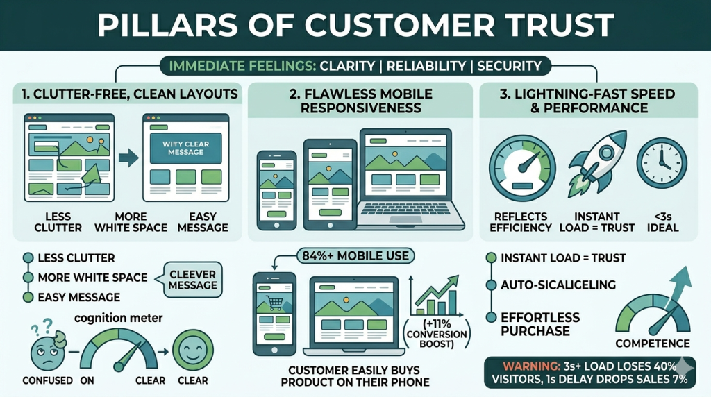 3 Design Pillars That Instantly Build Customer Trust