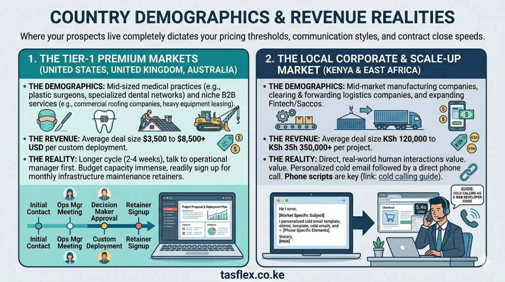 How We Made Thousands from Direct Outreach Instead of Freelance Platforms (2026 Guide) 5 Country Demographics Revenue Realities