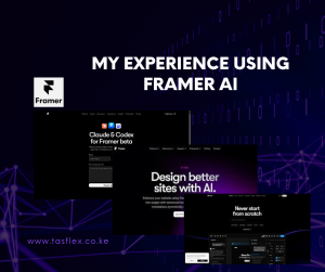 Framer AI website builder interface creating modern websites with AI in 2026