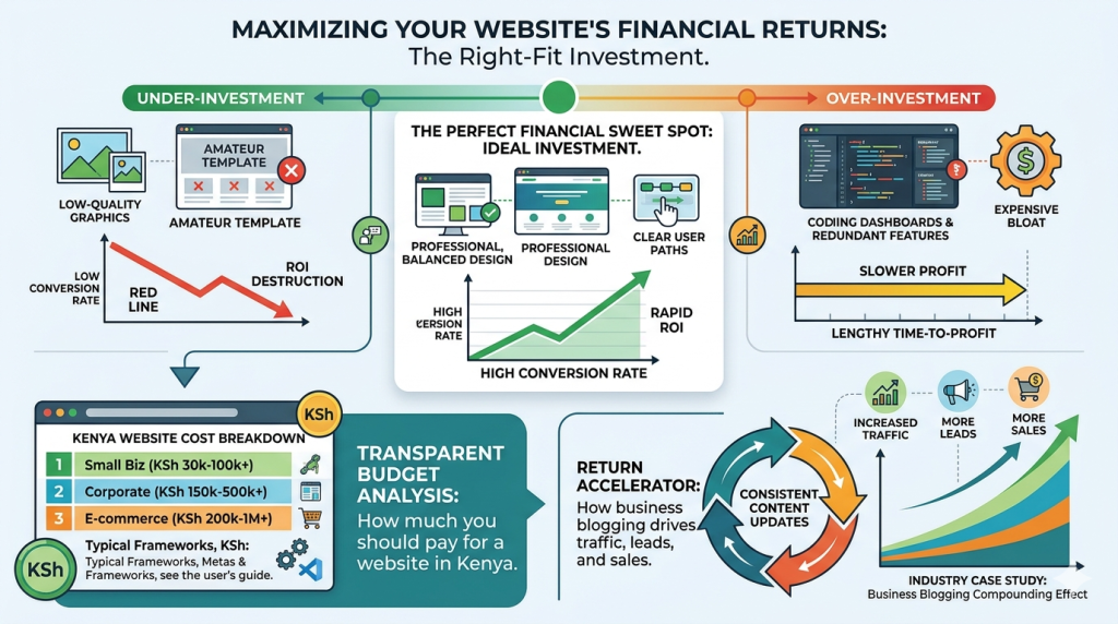 Initial Costs vs. Long Term Returns Of a Website