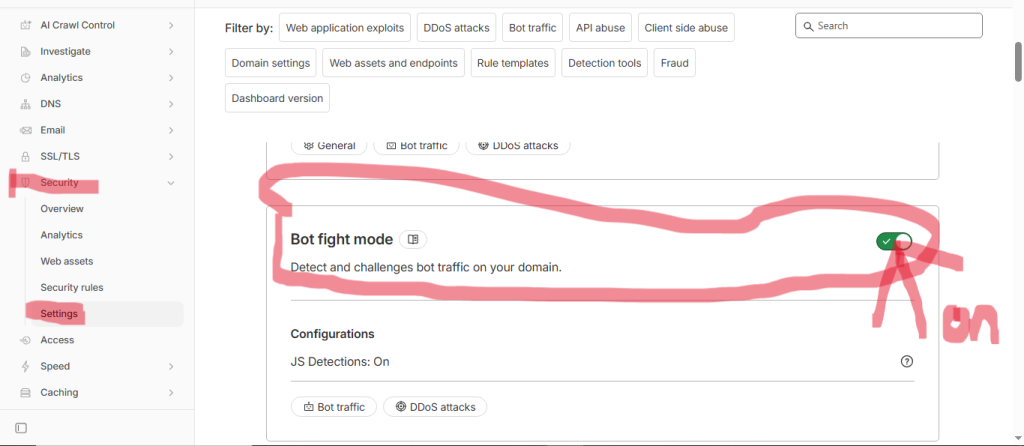 How To Turn Bot Fight Mode On In Cloudflare