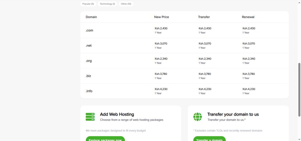 Where to Buy a Domain Name in Kenya: Top 5 Registrars 4 image 16