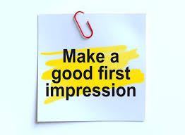 make a first sight impression