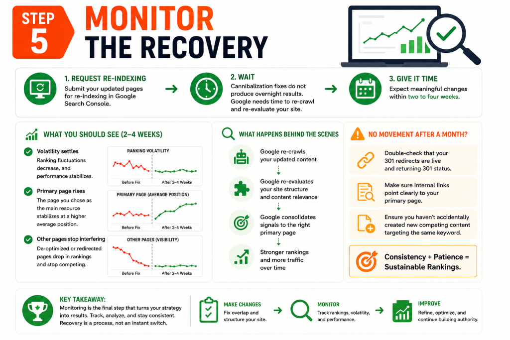 Monitor the Recovery