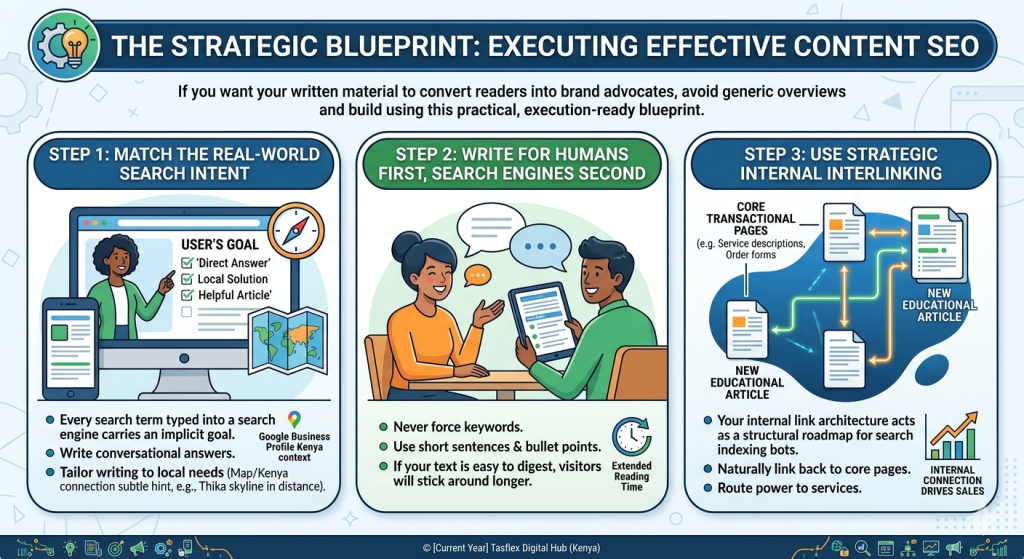 What Is Content SEO? How Content Builds Authority. 4 Strategic content SEO blueprint for improving search rankings and organic traffic