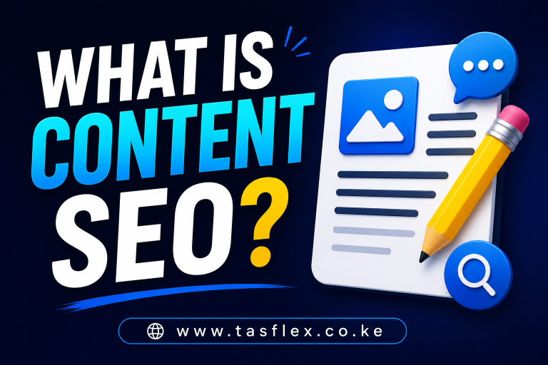 Content SEO strategy showing how optimized content builds authority and improves search rankings