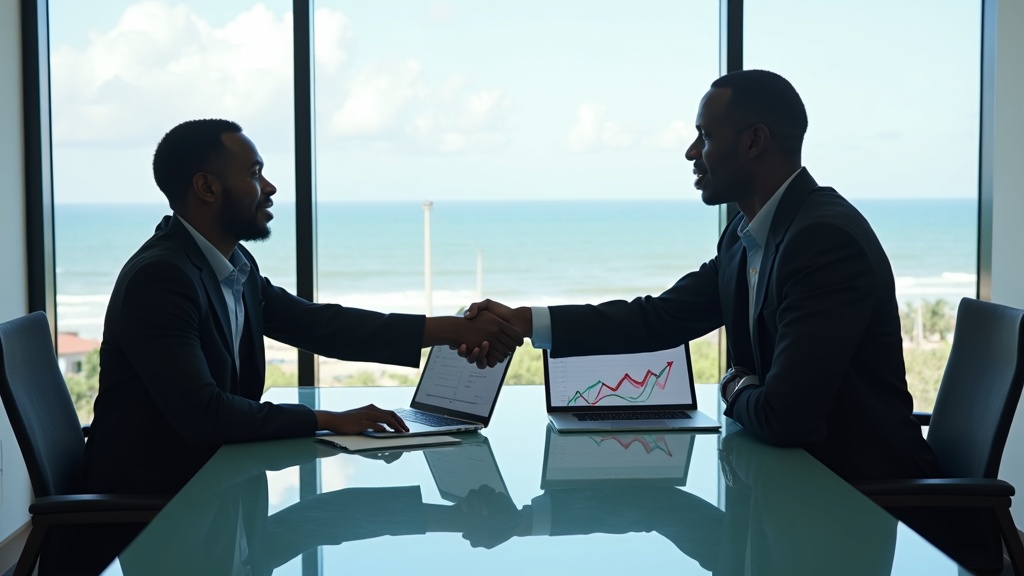 SEO Services in Mombasa - business meeting with SEO consultant