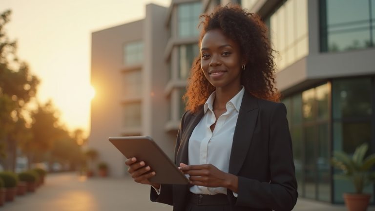 SEO Services in Vihiga: Dominate Local Search in 2026 with Data-Driven Strategies. 30 SEO Services in Vihiga expert holding tablet showing search results, Vihiga county Kenya
